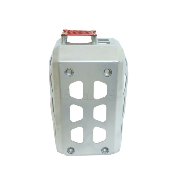 MotoCare Sump Guard (Silver) for BMW G 310 GS | Heavy-Duty Engine & Sump Protection Plate | Adventure Bike Underbody Guard