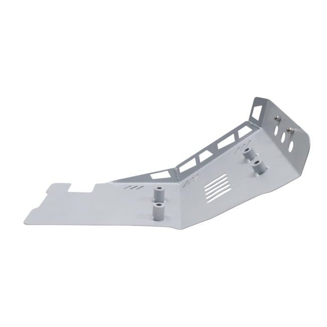 Triumph Speed 400 / Scrambler 400X Sum Guard Silver – Motocare Heavy-Duty Engine Sump Protection Guard | Engine Bash Plate Protector