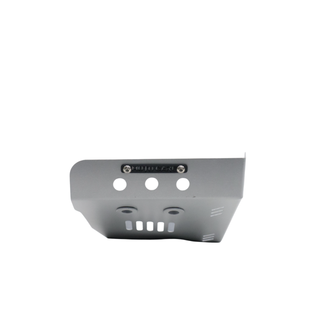Triumph Speed 400 / Scrambler 400X Sum Guard Silver – Motocare Heavy-Duty Engine Sump Protection Guard | Engine Bash Plate Protector