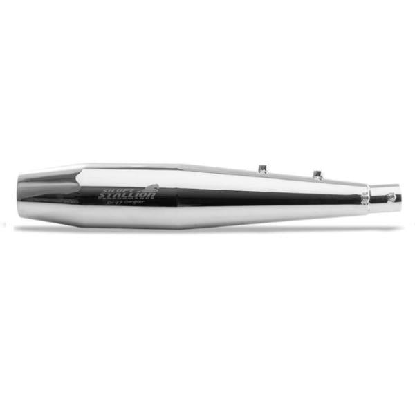 Silver Stallion Exhaust For Royal Enfield Interceptor / GT 650 Twin-Silver