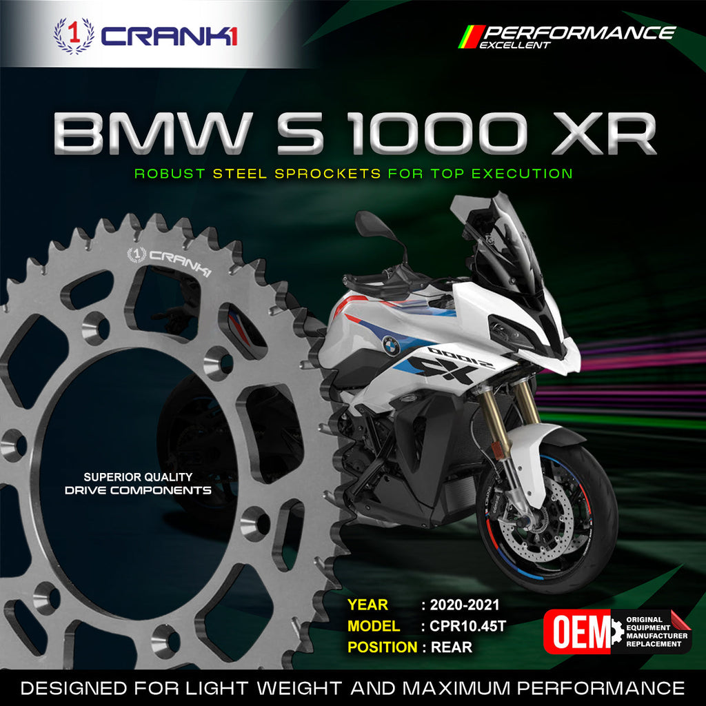 Sprocket For BMW S 1000 XR (2020-2021) - Rear - CPR10.45T - CRANK1