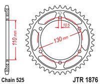 Sprockets Rear (1876 - 45t) - JT - JTR1876.45