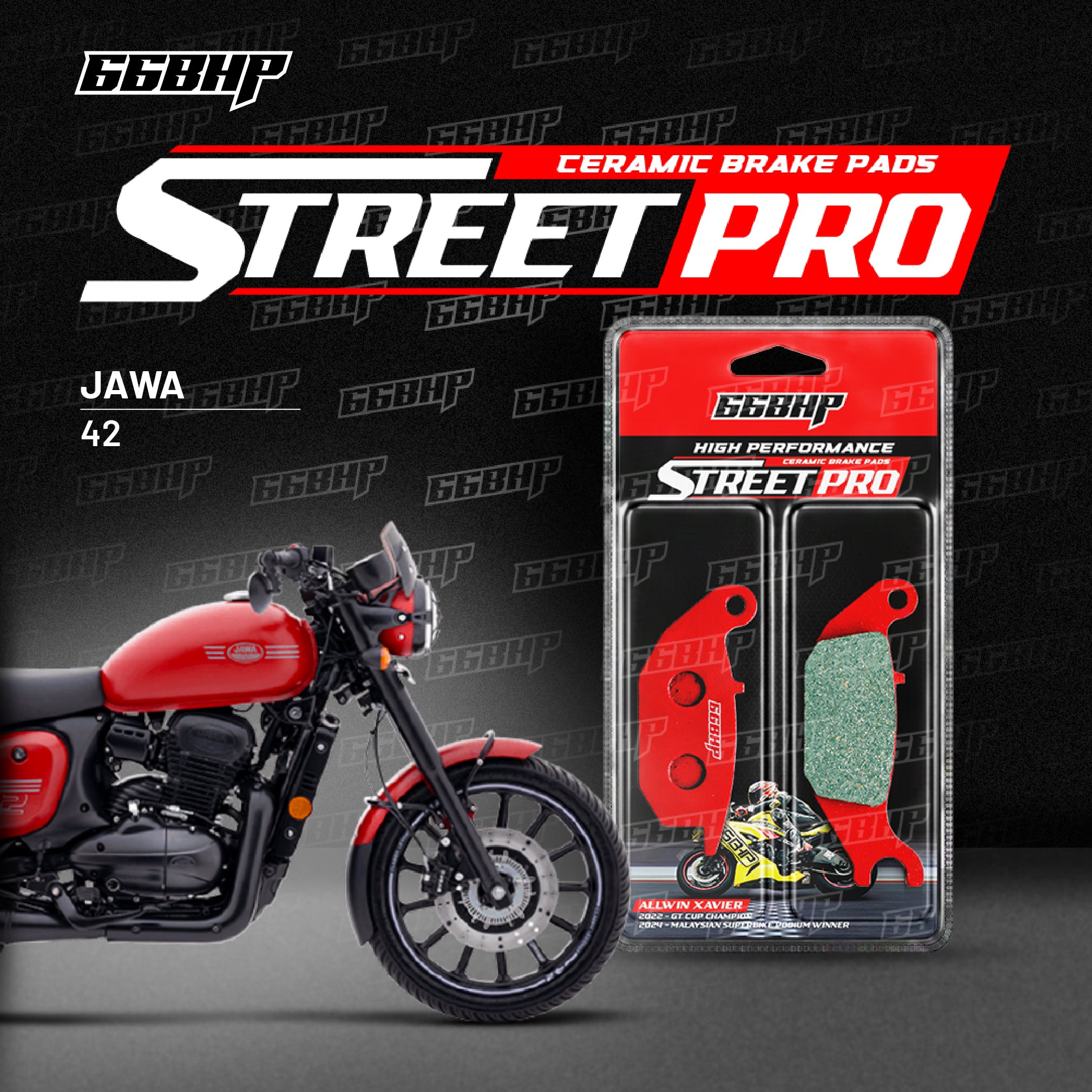JAWA 42 Street Pro Semi Ceramic Brake Pads