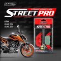 KTM Duke & RC 125 / 200 / 250 / 390 66BHP street pro semi ceramic Brake Pad