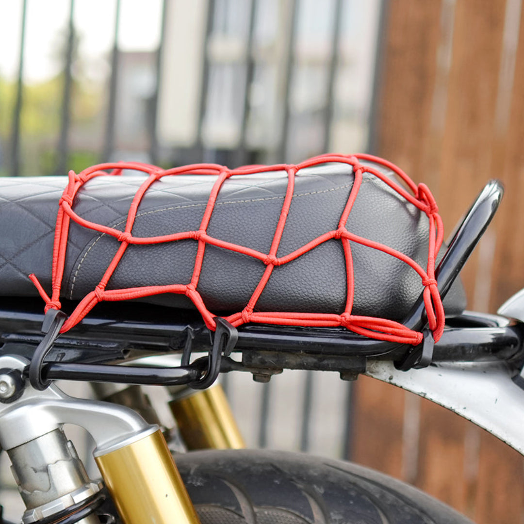 66BHP Stretch Cargo Net 15 x 15 inch with 6 Scratch-Proof Hooks