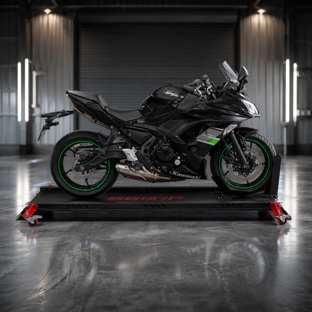 66BHP Super Paddock 360° Rotatable Motorcycle Platform