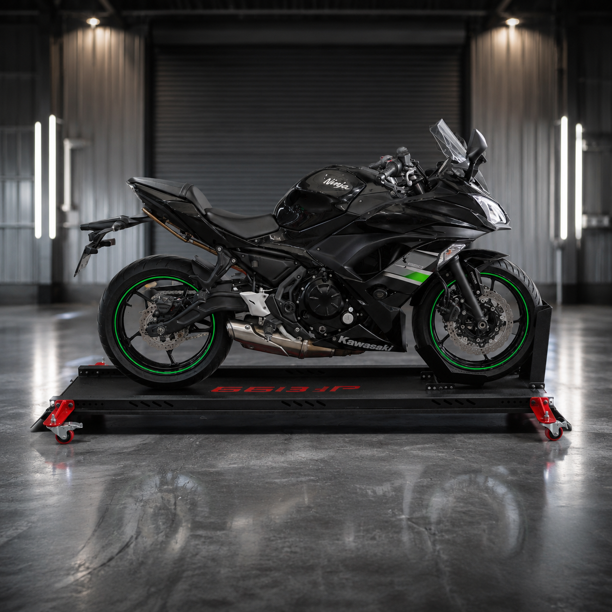 66BHP Super Paddock 360° Rotatable Motorcycle Platform