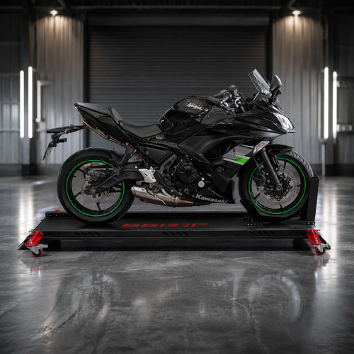 66BHP Super Paddock 360° Rotatable Motorcycle Platform