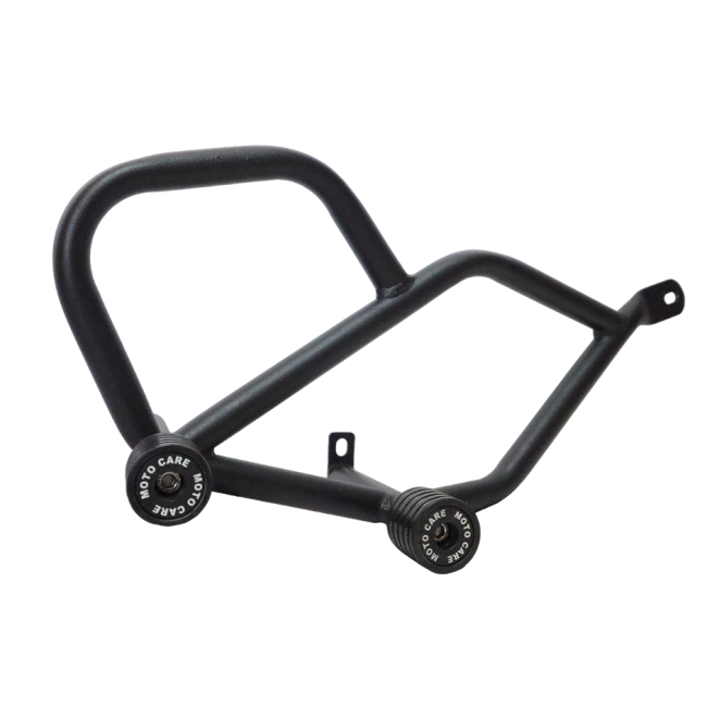 MotoCare Type 1 4 Slider Crash Guard for TVS Apache RTR 200 | Heavy Duty Engine Protection Guard with 4-Point Slider System