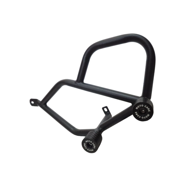 MotoCare Type 1 4 Slider Crash Guard for TVS Apache RTR 200 | Heavy Duty Engine Protection Guard with 4-Point Slider System