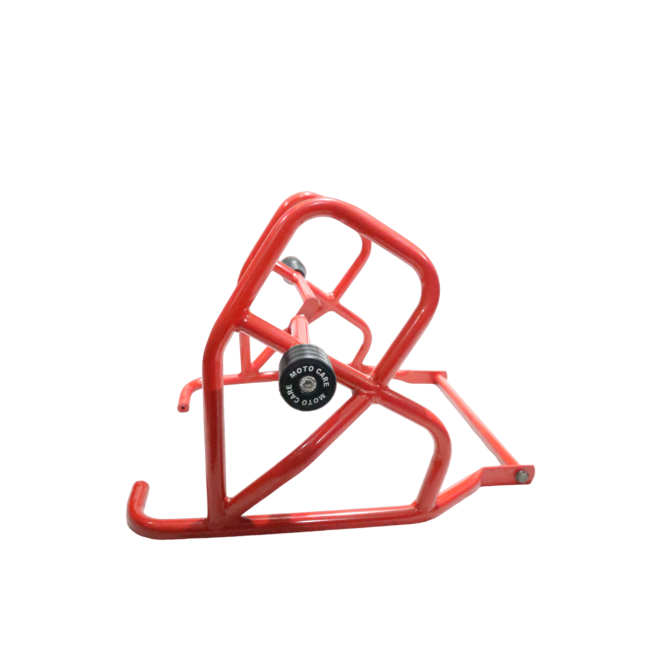 Motocare Type 1 Dual Slider Crash Guard for Scram 440 (Red & Black) | Heavy Duty Engine Protection Frame