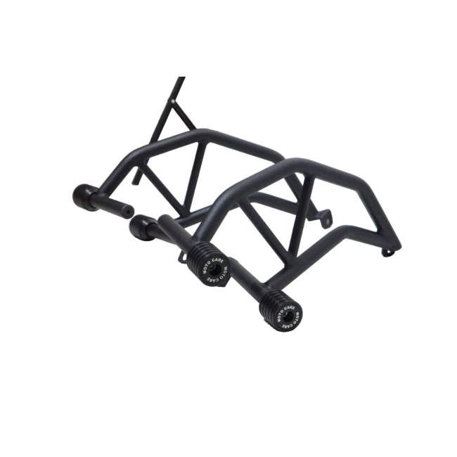 Motoacre Type 2 4 Slider Crash Guard for TVS Apache RTR 200 | Heavy Duty Engine Protection Guard