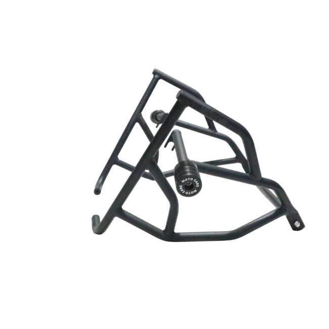 Motocare Type 2 Dual Slider Crash Guard for Scram 440 – Heavy Duty Engine Protection Guard