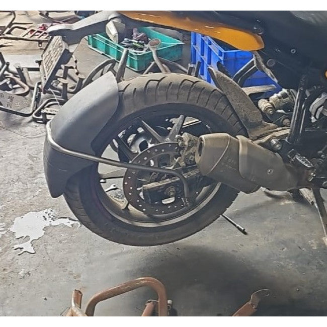 MotoCare Type 2 Tyre Hugger for Guerrilla 450 – Rear Mudguard Splash Guard