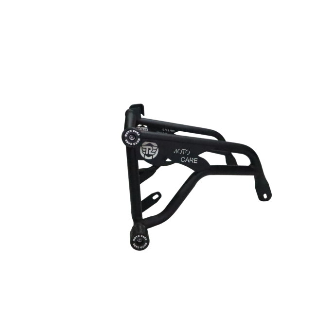 MotoCare Type 2 4 Slider Crash Guard for Royal Enfield Hunter 350 | Heavy Duty Engine Guard