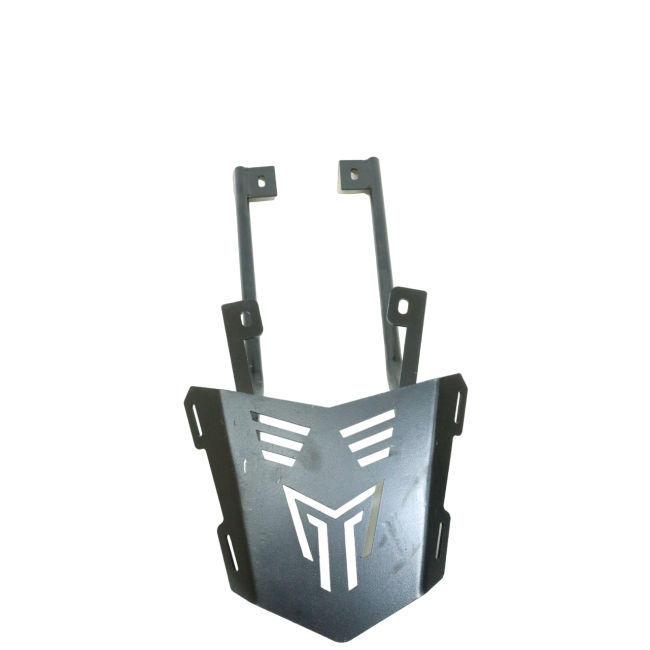 Motocare Type 2 Carrier with Plate for Yamaha MT-15 | Rear Luggage Carrier Plate | Heavy Duty Bike Carrier