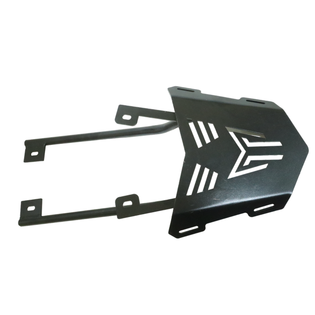 Motocare Type 2 Carrier with Plate for Yamaha MT-15 | Rear Luggage Carrier Plate | Heavy Duty Bike Carrier