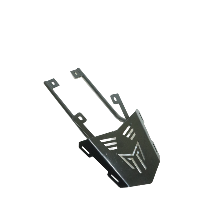 Motocare Type 2 Carrier with Plate for Yamaha MT-15 | Rear Luggage Carrier Plate | Heavy Duty Bike Carrier