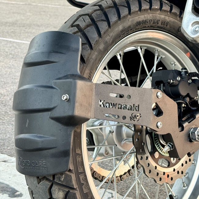 Motocare  Kawasaki Versys 300 Tyre Hugger – Motocare Rear Mudguard & Chain Protector | Aerodynamic Wheel Hugger Guard for Versys X 300