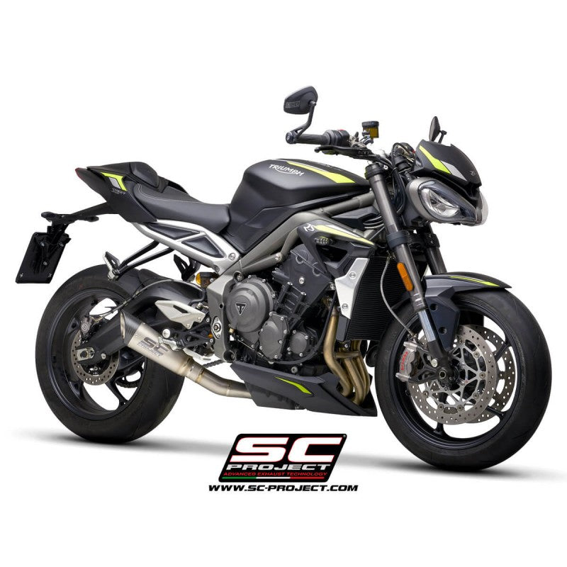 SC PROJECT S1 Exhaust For Triumph Street Triple 765 (T18-LTS41T)