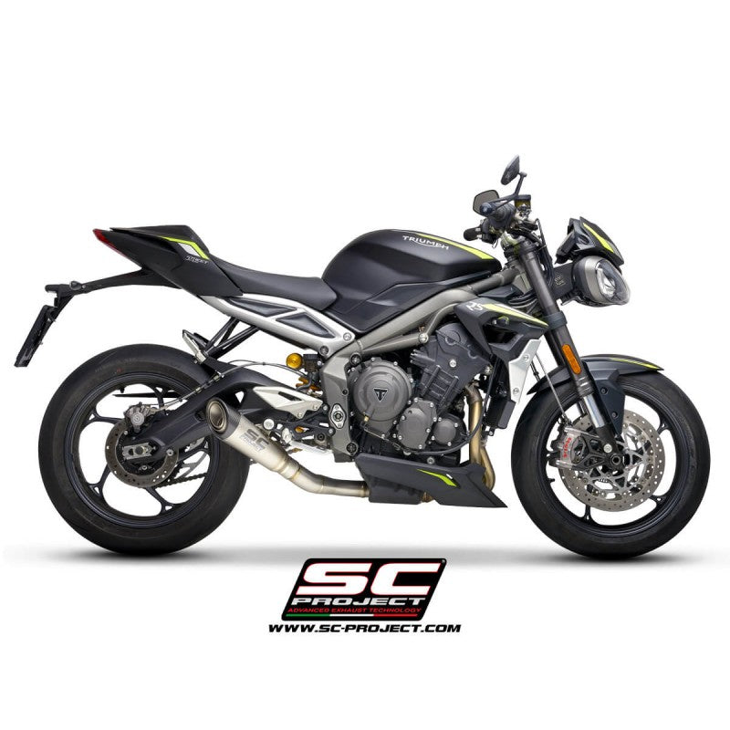 SC PROJECT S1 Exhaust For Triumph Street Triple 765 (T18-LTS41T)
