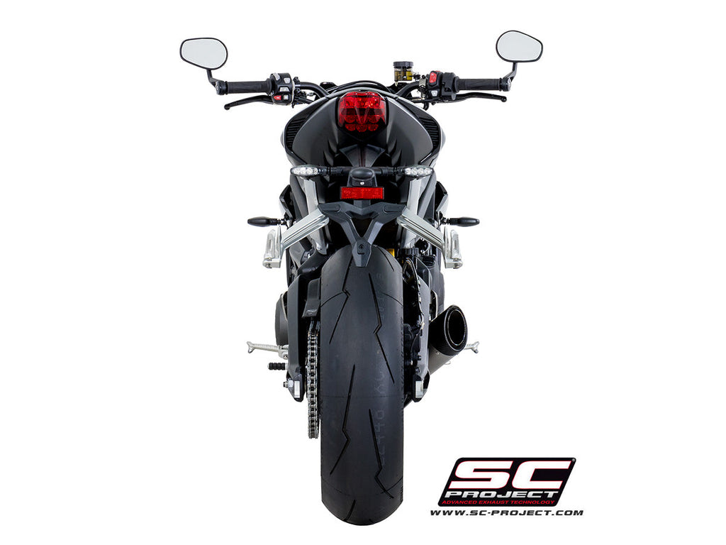 SC PROJECT S1 Exhaust For Triumph Street Triple (T18-LT41T)