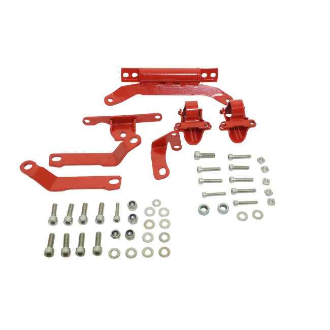 MotoCare Upper & Lower Crash Guard (Red) for BMW G 310 GS | Heavy-Duty Engine Protection Frame | Adventure Bike Safety Guard