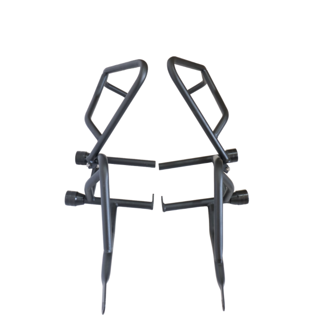 MotoCare Upper & Lower Crash Guard for Honda CB200X | Heavy Duty Engine & Frame Protection | Dual Protection Crash Bar