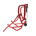 MotoCare Upper Lower Crash Guard (Red) for Hero XPulse 210 | Heavy Duty Engine Protection Guard | Dual Frame Safety