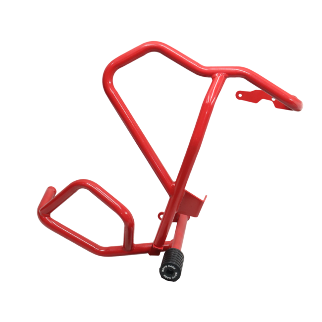 Motocare Upper Lower Crash Guard with Sliders for Suzuki V-Strom 250 | Heavy Duty Engine Protection (Red & Silver)