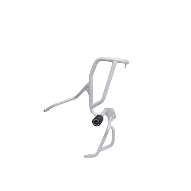 MotoCare Upper Lower Crash Guard (Silver) for Hero XPulse 210 | Heavy Duty Engine Protection Guard | Dual Frame Safety
