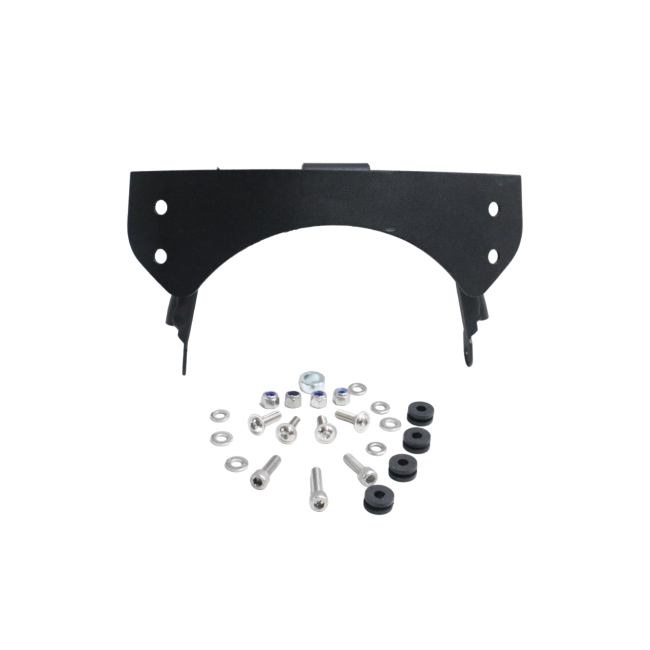 MotoCare Visor for Guerrilla 450 – Windshield Wind Deflector (Smoke/Clear/Black)