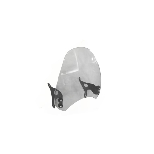 MotoCare Windshield Visor for Scrambler 400X | Aerodynamic Wind Deflector & Touring Windscreen