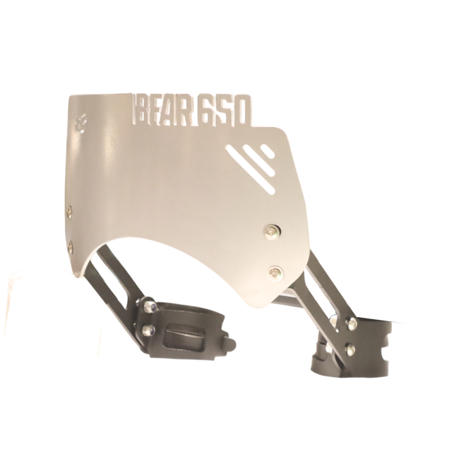 MotoCare Aluminium Visor for Bear 650 – Windshield Wind Deflector Flyscreen