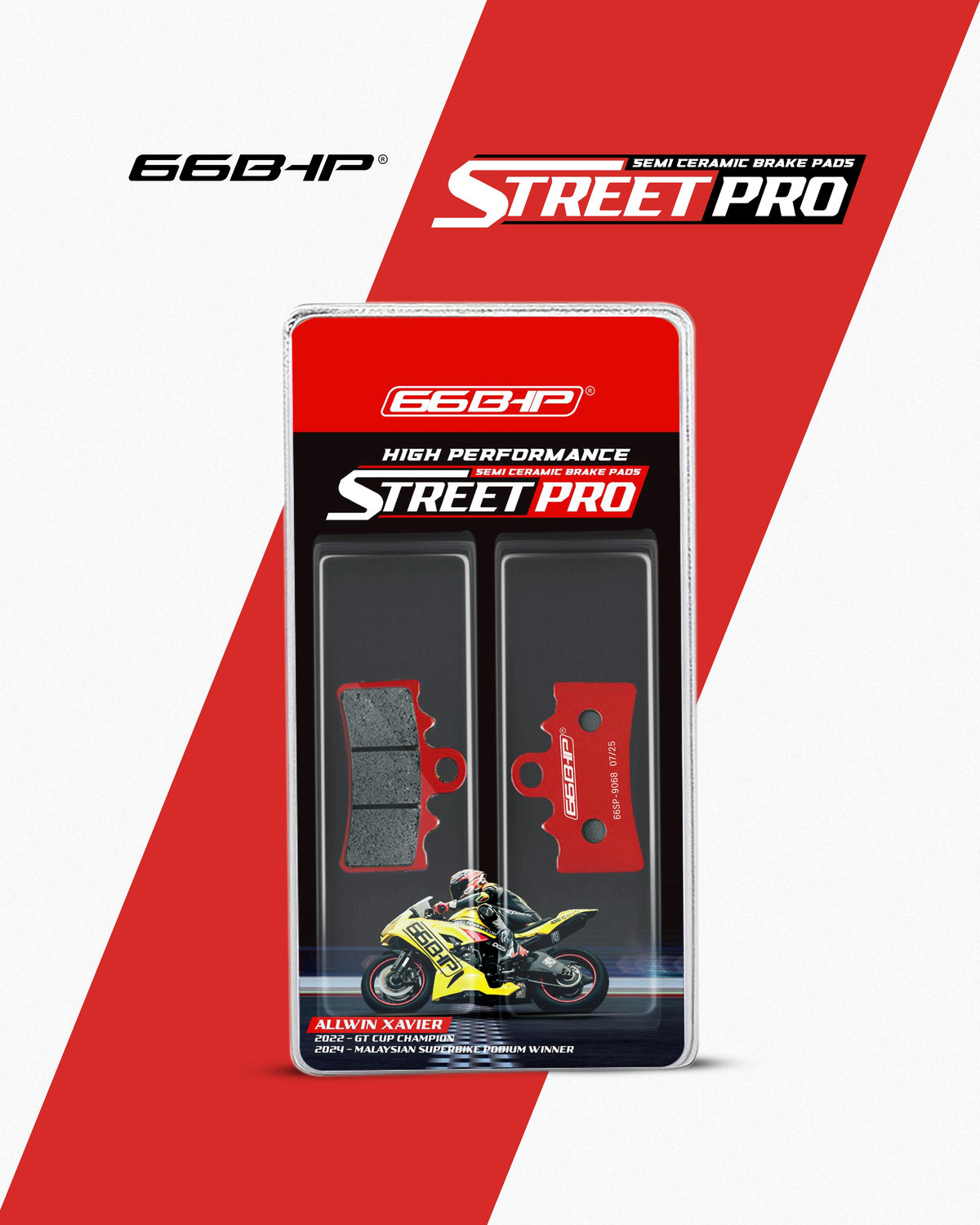 Bajaj Dominar 400(below 2019) Street Pro Semi Ceramic Brake Pads
