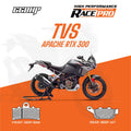 TVS Apache RTX 300 66 BHP Race Pro Sintered Brake Pad