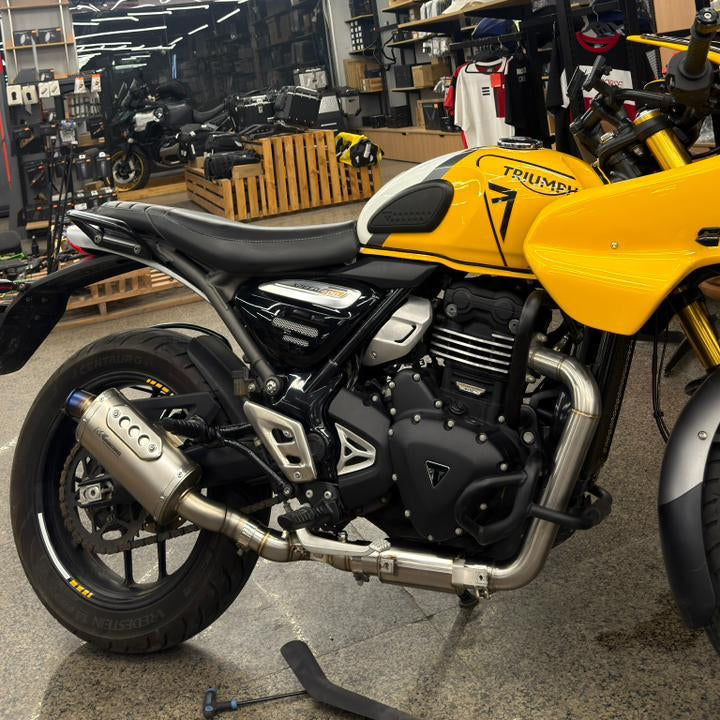 Triumph Speed 400 MK Racing Performance Exhaust  with Removable DB Killer – Lightweight  Slip-On Silencer