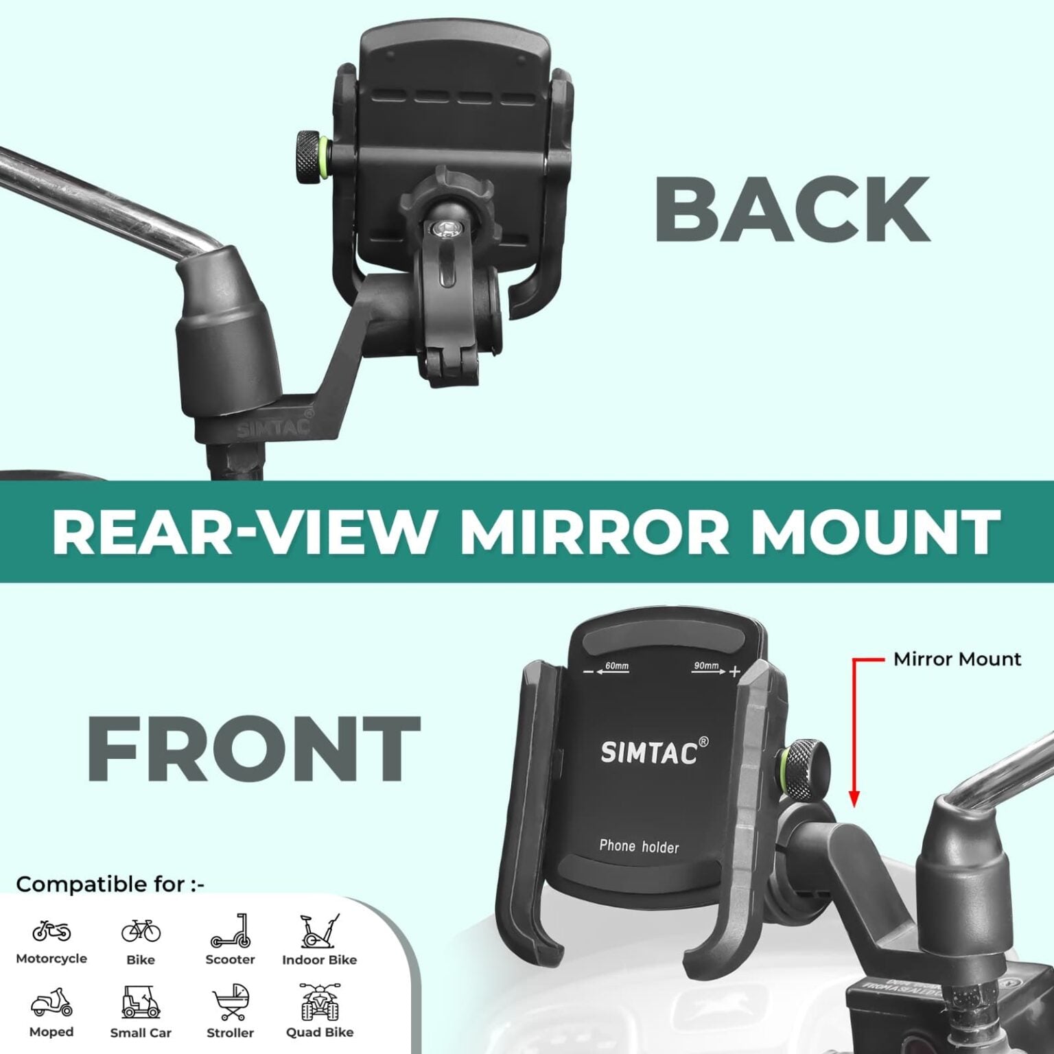 Simtac super grip mobile holder (MH01)