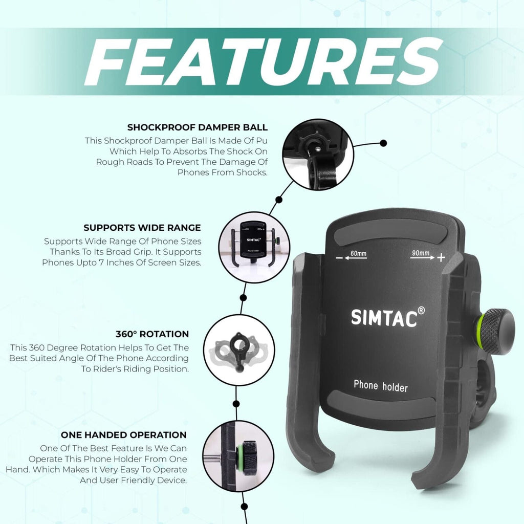 Simtac super grip mobile holder (MH01)