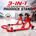 66Bhp 360 Universal Rotatable Paddock Stand - Two in One