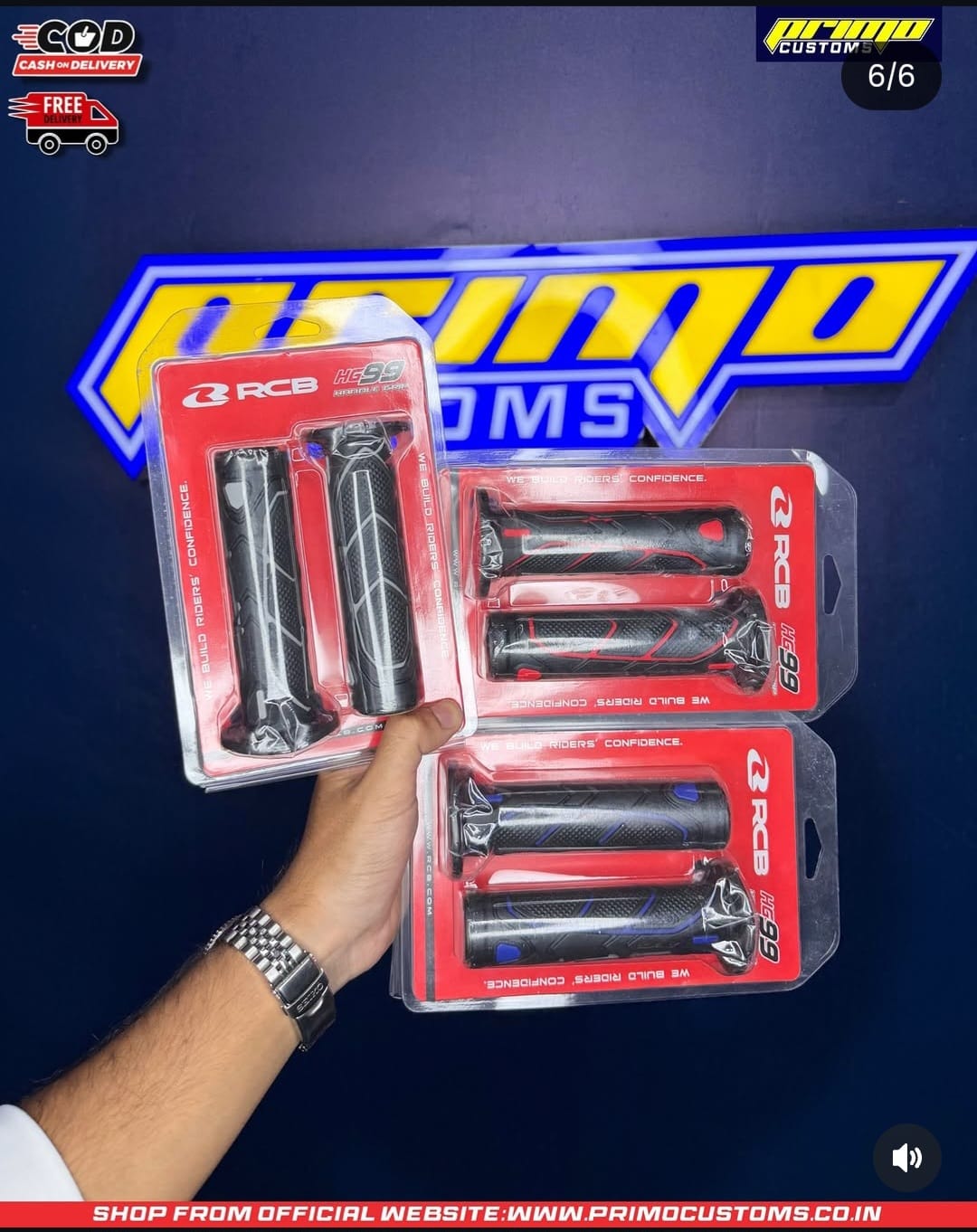 RCB HANDLEGRIP HG99-125MM 01HG032