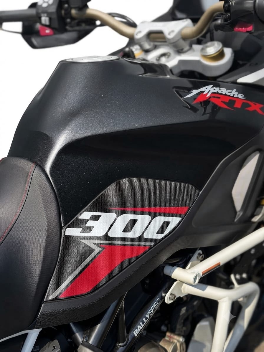 ENNORFIGO TRACTION PAD FOR TVS APACHE RTX 300