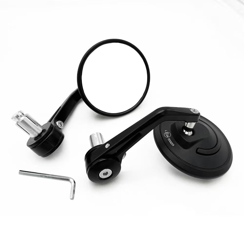 66BHP VUMA S3 Universal Aluminium Bar-End Mirrors
