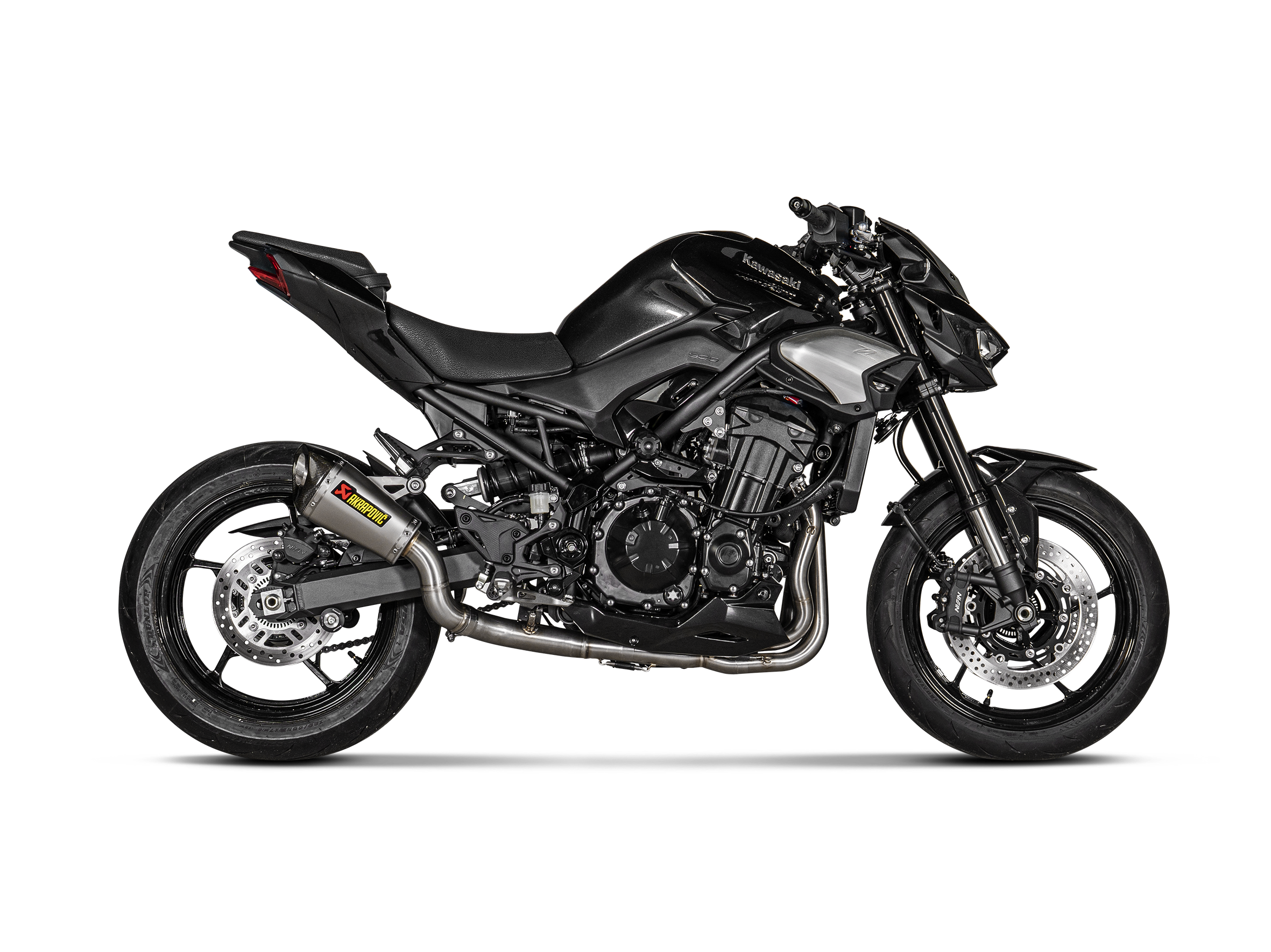 AKRAPOVIC Kawasaki Z900 (2025) Slip On (Titanium) (S-K9SO12-ASZT)