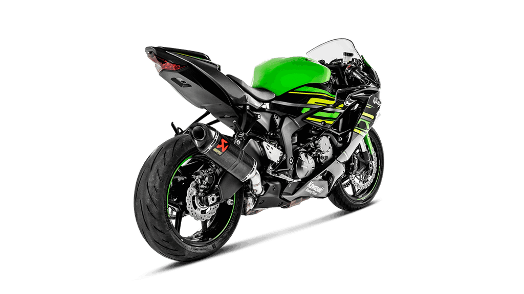 AKRAPOVIC KAWASAKI NINJA ZX-6R 2018 Slip-On Line (Carbon) (S-K6SO7-ZC)