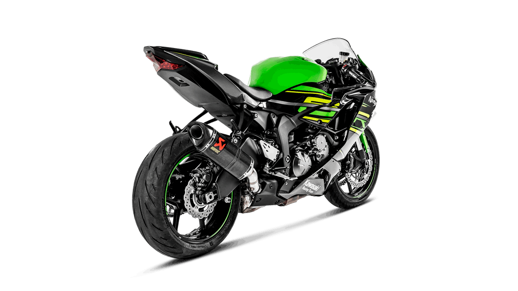 AKRAPOVIC KAWASAKI NINJA ZX-6R 2018 Slip-On Line (Carbon) (S-K6SO7-ZC)