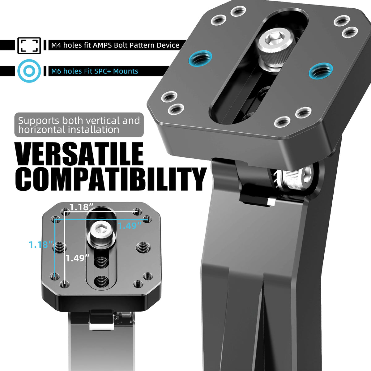 KTM Adventure X/S/R GPS Navigation AMPS Mount - Phone Holder Bracket - Image 5