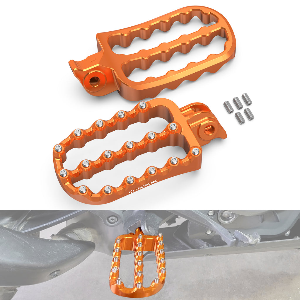 Enlarged Flat Foot peg for KTM Adventure 250/390 2020-2026 - Image 1