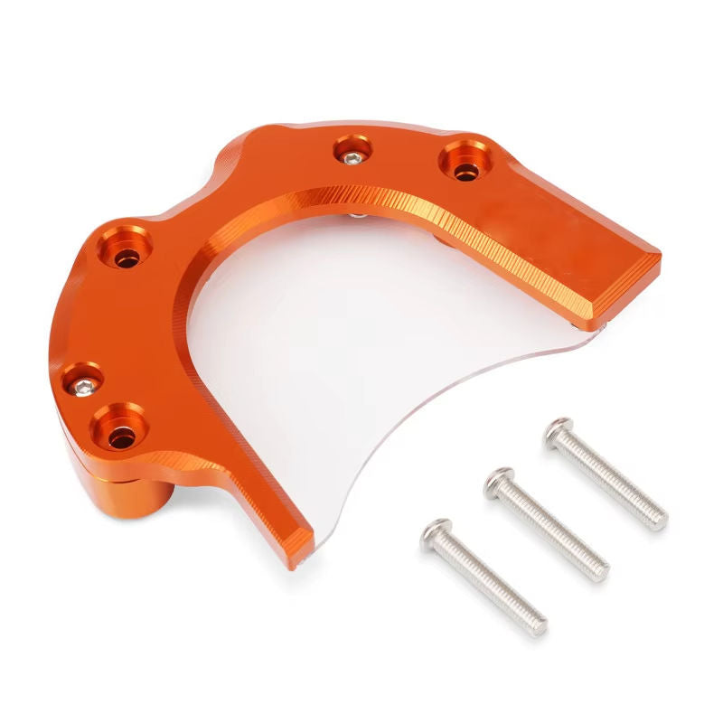 Front Sprocket Cover Guard (GLASS DESIGN) for 3rd Gen KTM's - Image 1