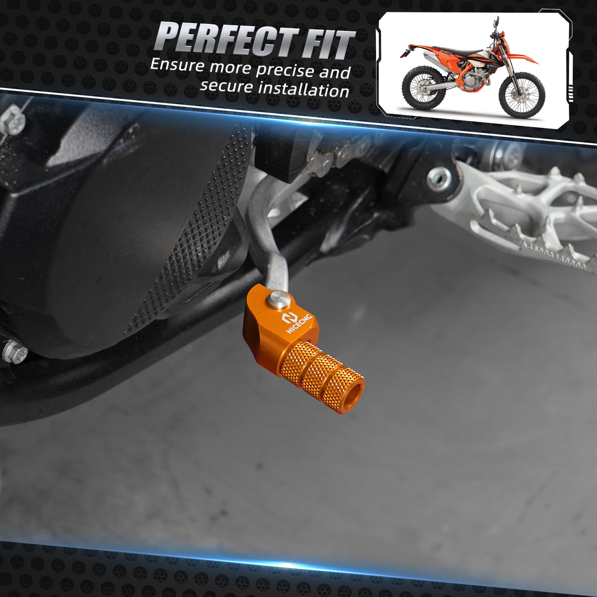 Adjustable Folding Gear Pedal Tip for KTM Adventure - Image 8